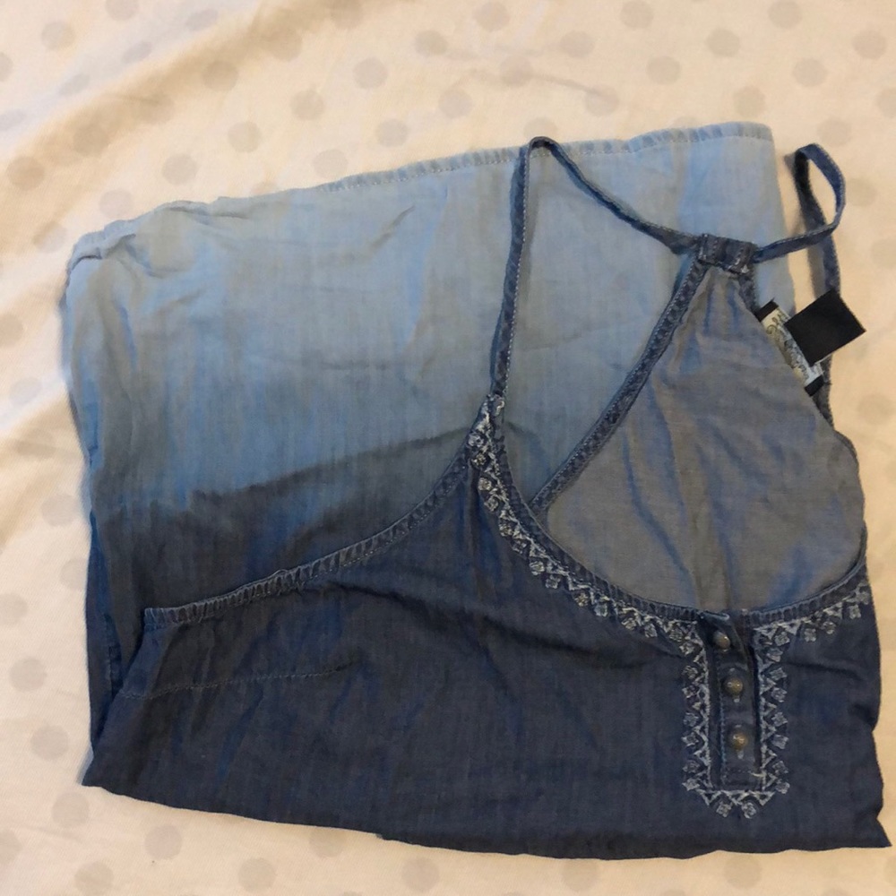 Denim tank